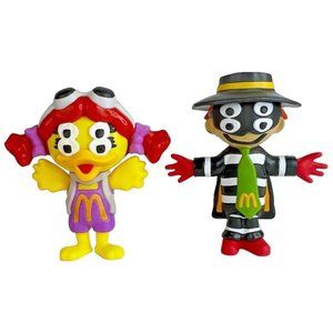 2 McDonalds Hamburglar And Birdie Figures Adult Happy Meal Toy 2022 Lot